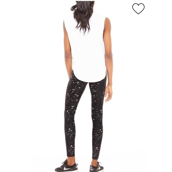 TEREZ metallic splatter paint leggings - Picture 2 of 9